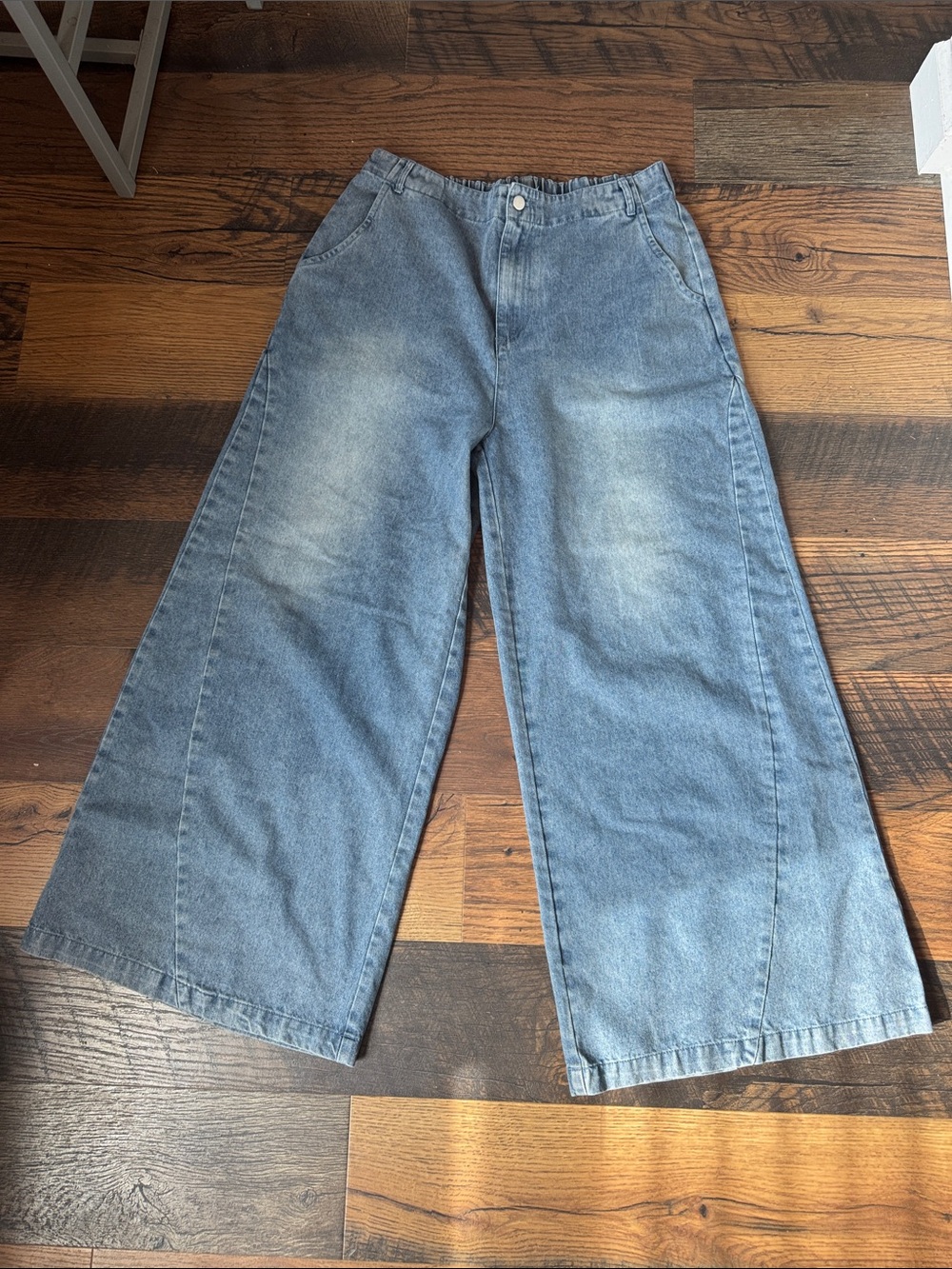 Jodifl Wide Leg High-Rise Women's Jeans size Large *cool pants!!!